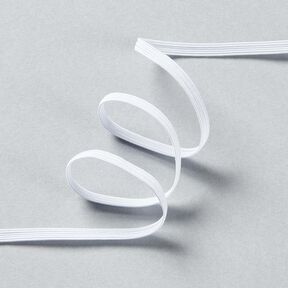 Gummibånd [10 m | 5 mm] – hvid, 