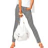buksestretch vichytern – sort/hvid,  thumbnail number 5