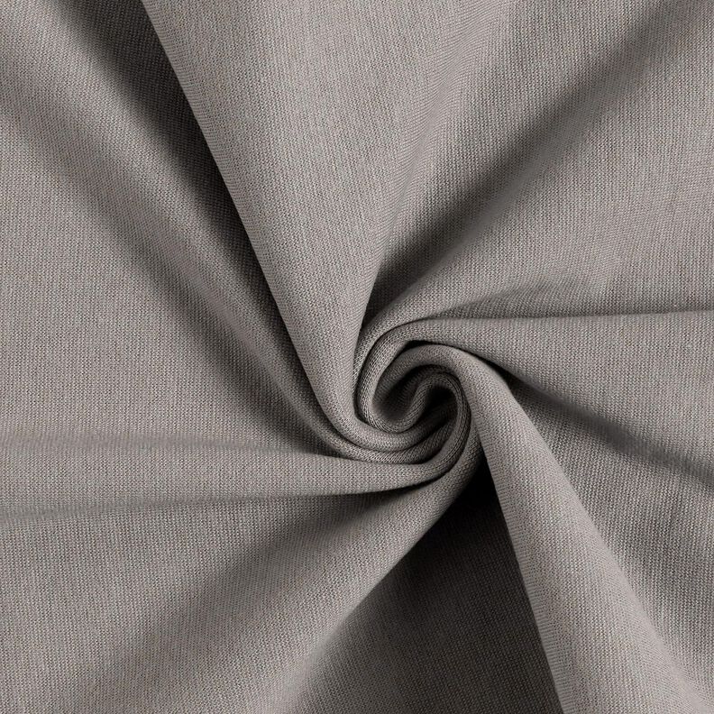 Rib stof melange – lysegrå,  image number 1