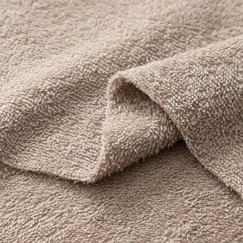 Frottéstof – mørkebeige,  image number 4