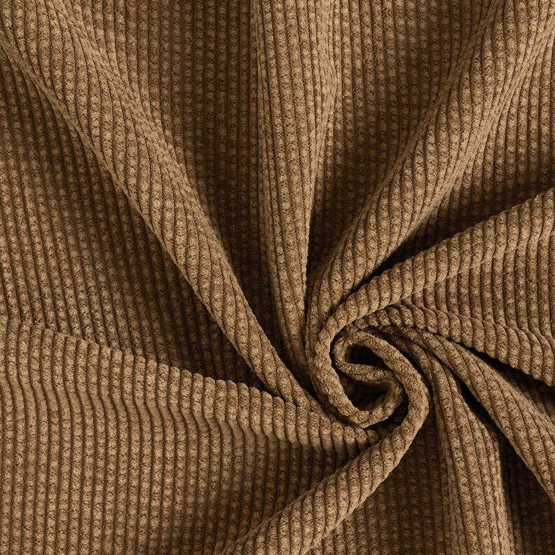 Bred cord Bubble Ensfarvet – brun,  image number 1