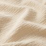 Musselin/Dobbelt-Crincle stof dobby – natur,  thumbnail number 2