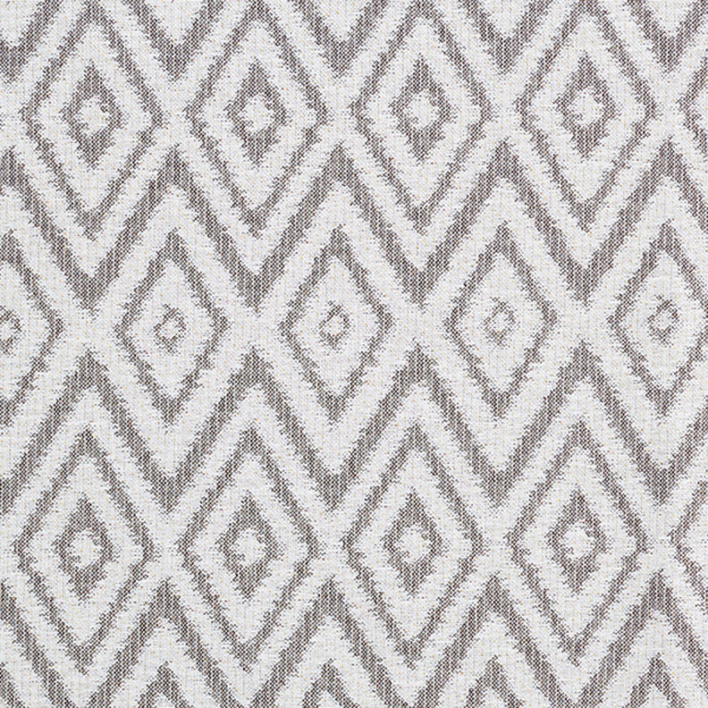 Outdoorstof jacquard Ethno – grå,  image number 1