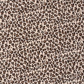 Nicki stof leopardprint – beige/brun, 