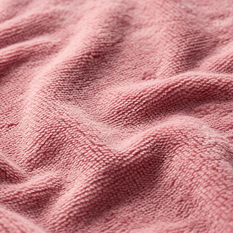 Hyggefrotte Bambus Ensfarvet – gammelrosa,  image number 2