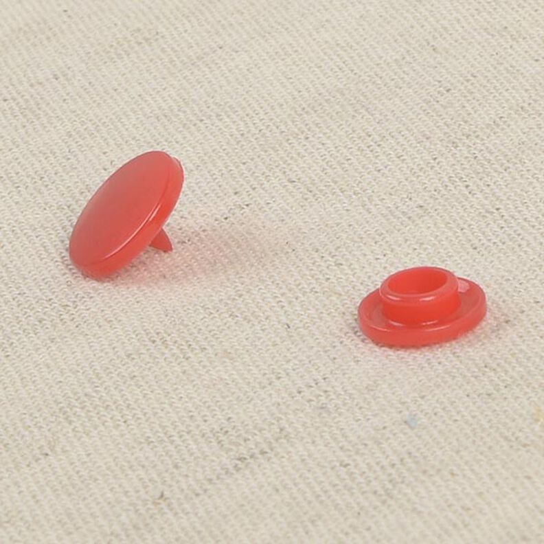 Trykknapper [ 30 Styk / Ø12 mm   ] – rød,  image number 3