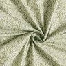 Bomuldsstof Cretonne mini-blade – lys kaki/hvid,  thumbnail number 3