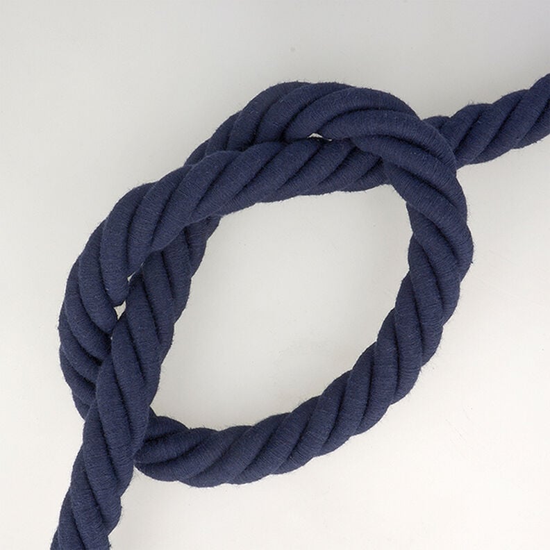 Bomuldsagraman  – marineblå,  image number 1