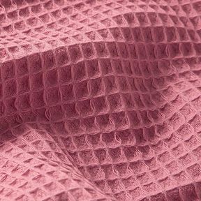 Vaffelpiqué – rosa | Reststykke 90cm, 