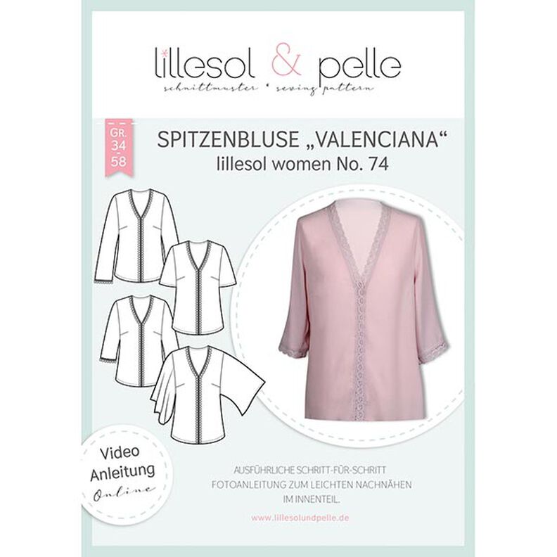 Bluse Valenciana | Lillesol & Pelle No. 74 | 34-58,  image number 1