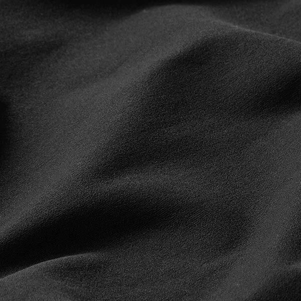 Meget elastisk buksestretch ensfarvet – sort,  image number 2