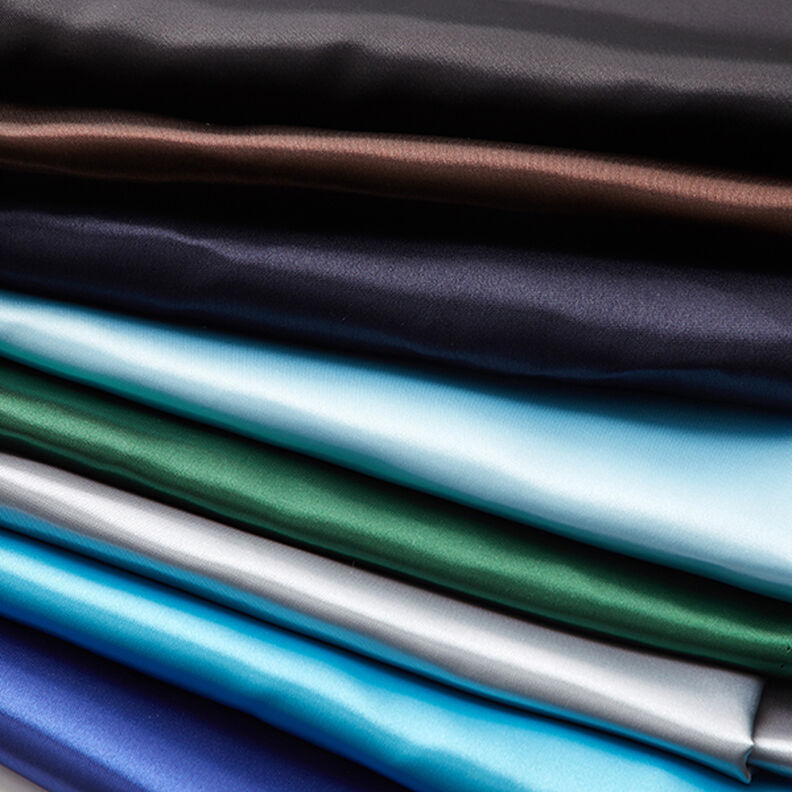 Brudesatin – sølv metallisk,  image number 5