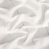Voile bomulds-silke-miks pailletter – hvid,  thumbnail number 2