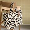 Dekorationsstof Gobelin Leopard – lysebeige/sort,  thumbnail number 6
