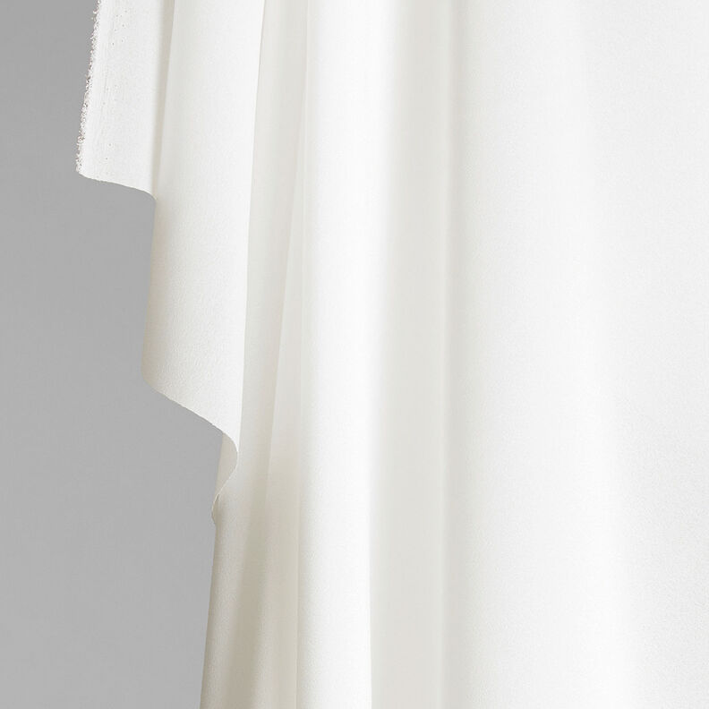 Crêpe Georgette – uldhvid,  image number 5