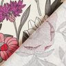 Bomuldsstof Cretonne farverige blomster – drue/natur,  thumbnail number 4