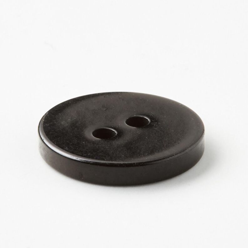 2-hulsknap blank [Ø 15 mm] – sort,  image number 3