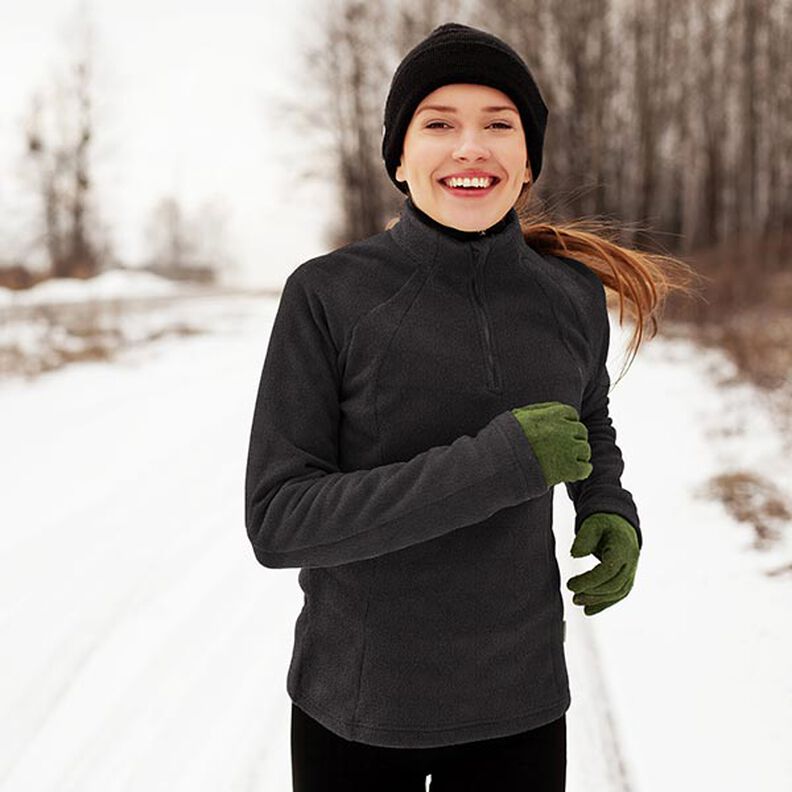 Antipilling fleece – sort,  image number 5