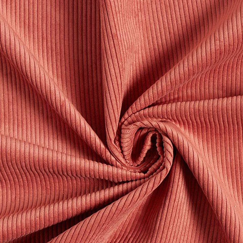 Polsterstof Fløjslook Fjord – rød,  image number 1