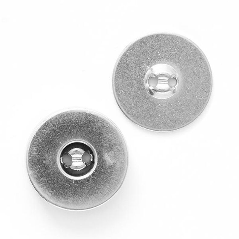 Magnetknap [  Ø18 mm ] – sølv metallisk,  image number 2