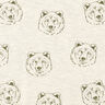Sweatshirt lodden bjørn – lysebeige/olivengrøn,  thumbnail number 1