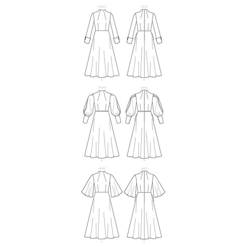 Kjole, Vogue 9327 | 40 - 48,  image number 5