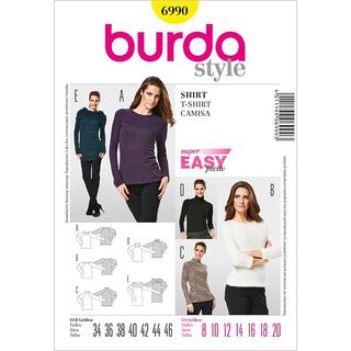 T-shirt, Burda 6990, 
