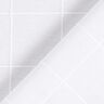 Dekorationsstof gitter-tern genanvendt – hvid,  thumbnail number 3