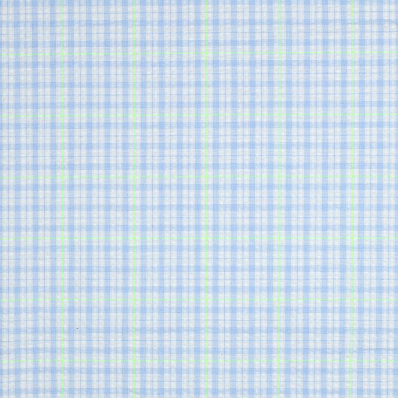 Bæk og bølge Bomuldsblanding Tern – lyseblå/neongrøn,  image number 1