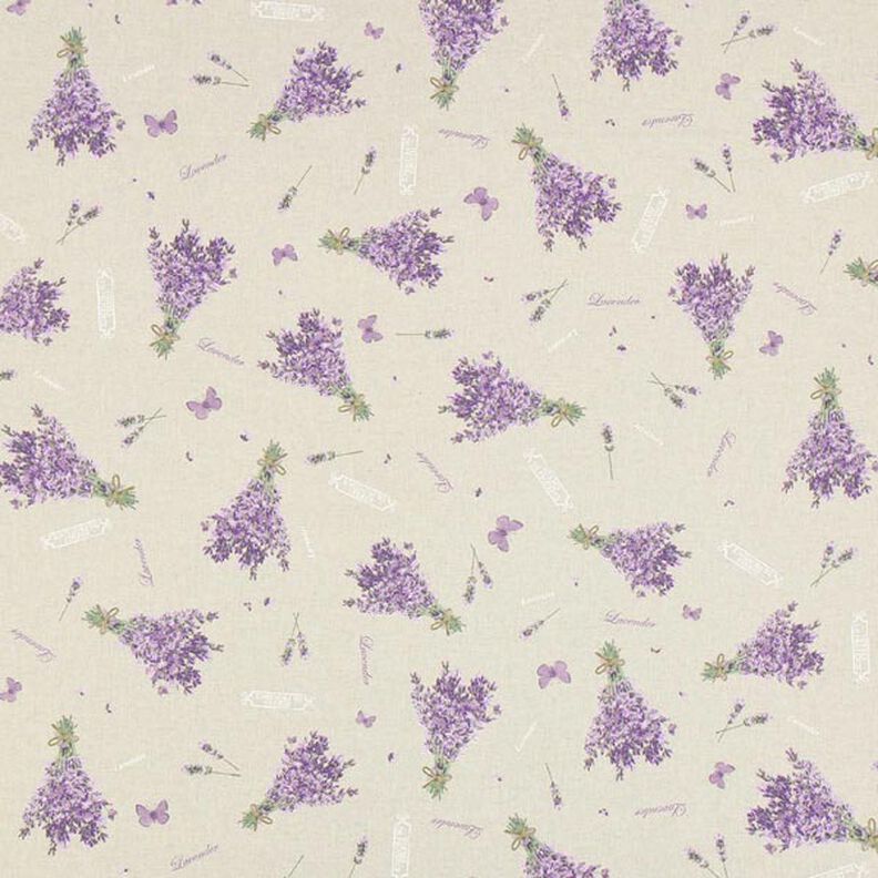 Halvpanama Lavendelbuket – natur,  image number 1