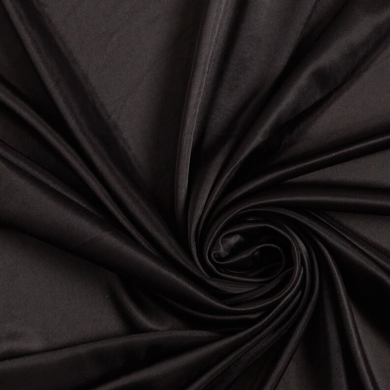 Charmeuse Charmeuse Ensfarvet – sort,  image number 1