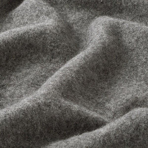 GOTS Merino-uldfleece kbT | Albstoffe – grå,  image number 3