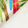 Outdoorstof Canvas Tropiske fugle – hvid/grøn,  thumbnail number 4