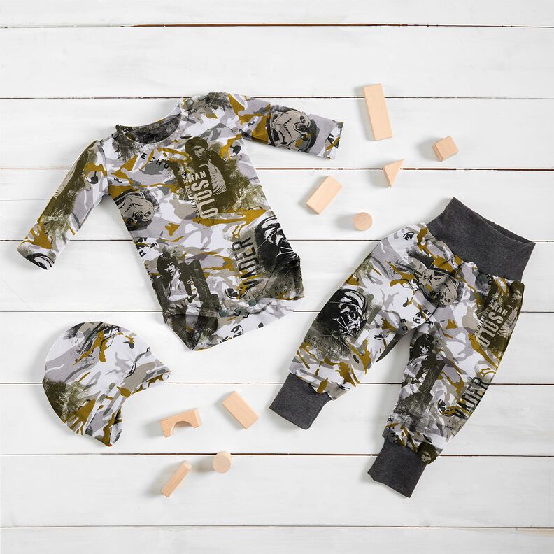 Bomuldsjersey camouflage | Star Wars – uldhvid,  image number 7