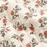 Musselin Quiltstof romantiske blomster &ndash; uldhvid/lyse b&aelig;r,  thumbnail number 3