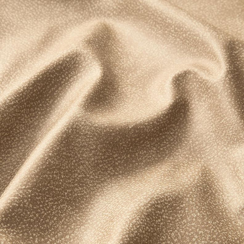 Polsterstof trykt læderlook – taupe,  image number 2