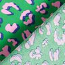 Imprægneret voksdug abstrakt løve | Poppy Fabrics – grøn/rosa,  thumbnail number 4