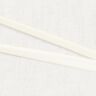 Satin Paspelbånd [10 mm] – uldhvid,  thumbnail number 1