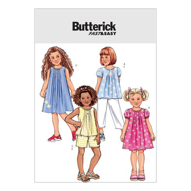 Børnekjole, Butterick 4176|92 - 104,  image number 1