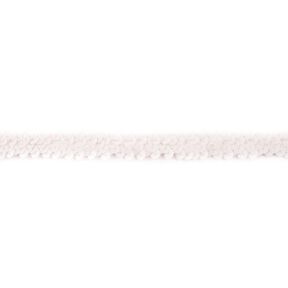 Elastisk pailletbånd [20 mm] – elfenben, 