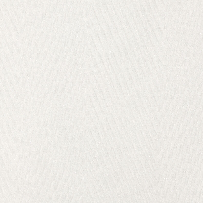 Chiffon zigzag glitter – hvid,  image number 1