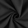 Frakkestof genanvendt polyester – sort,  thumbnail number 1