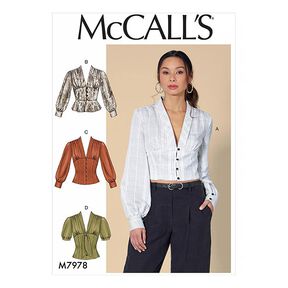 Bluse, McCall‘s 7978 | 32-40, 