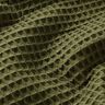 Vaffelpiqué – mørk olivengrøn,  thumbnail number 2