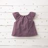 Bomuldsjersey Medium ensfarvet – aubergine,  thumbnail number 7