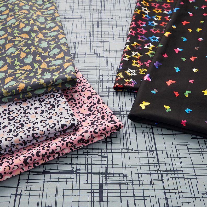 Softshell små dinosaurer Digitaltryk – antracit,  image number 6