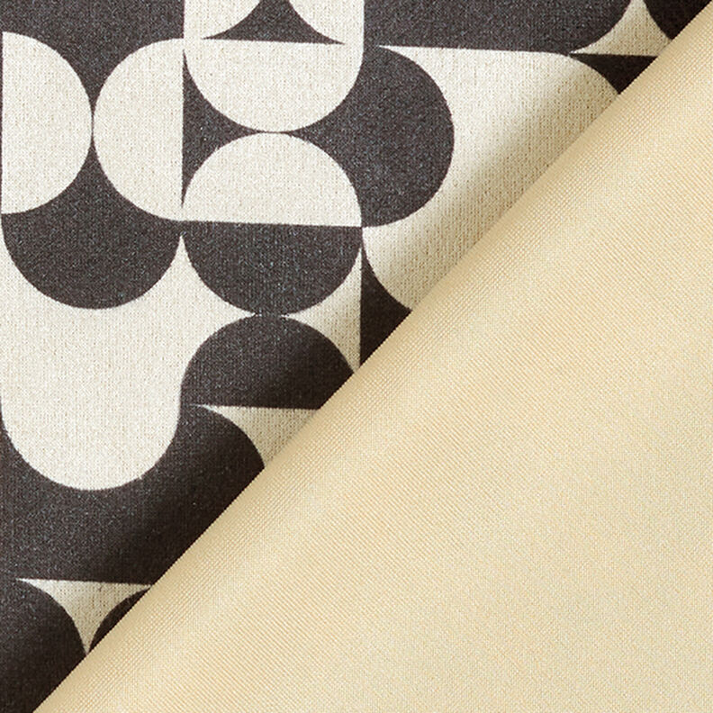 Suede runde former – natur/natblå,  image number 4