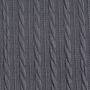 Strik Cloqué fletmønster – natblå, 