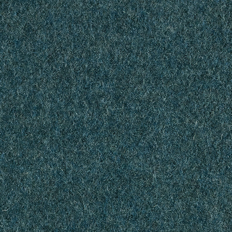 Uld-walkloden Melange – havblå,  image number 5