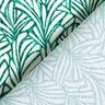 Impr&aelig;gneret voksdug abstrakte palmeblade &ndash; pebermynte/elfenben,  thumbnail number 4